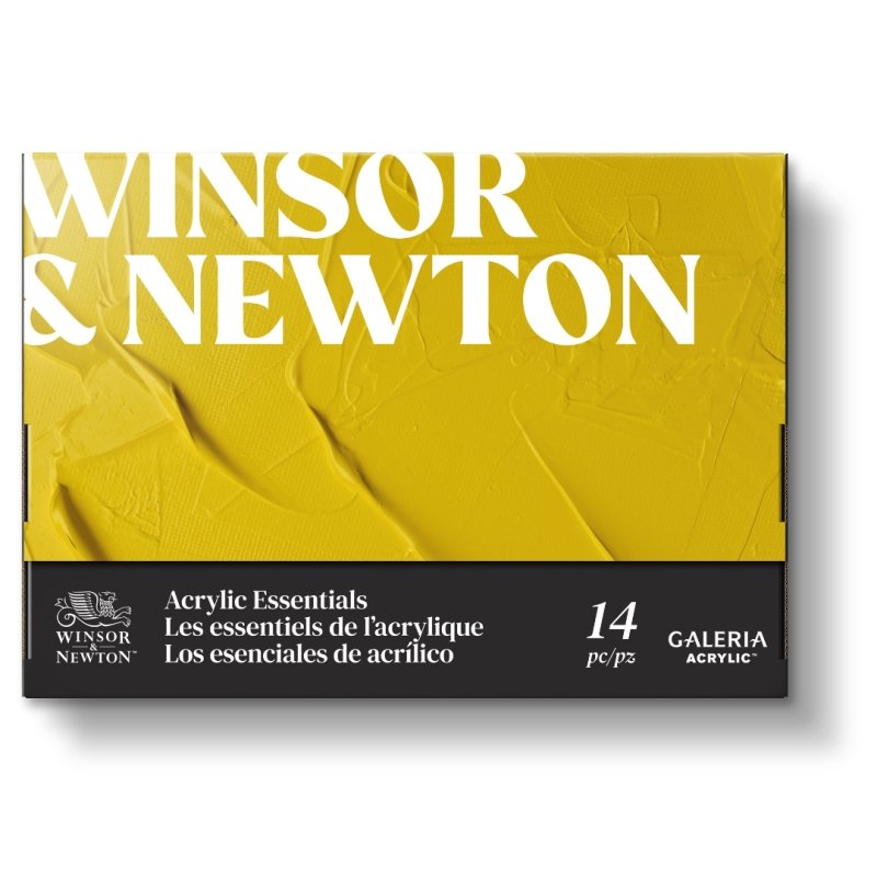 Winsor & Newton Galeria Acrylic Essentials 14 Piece Set