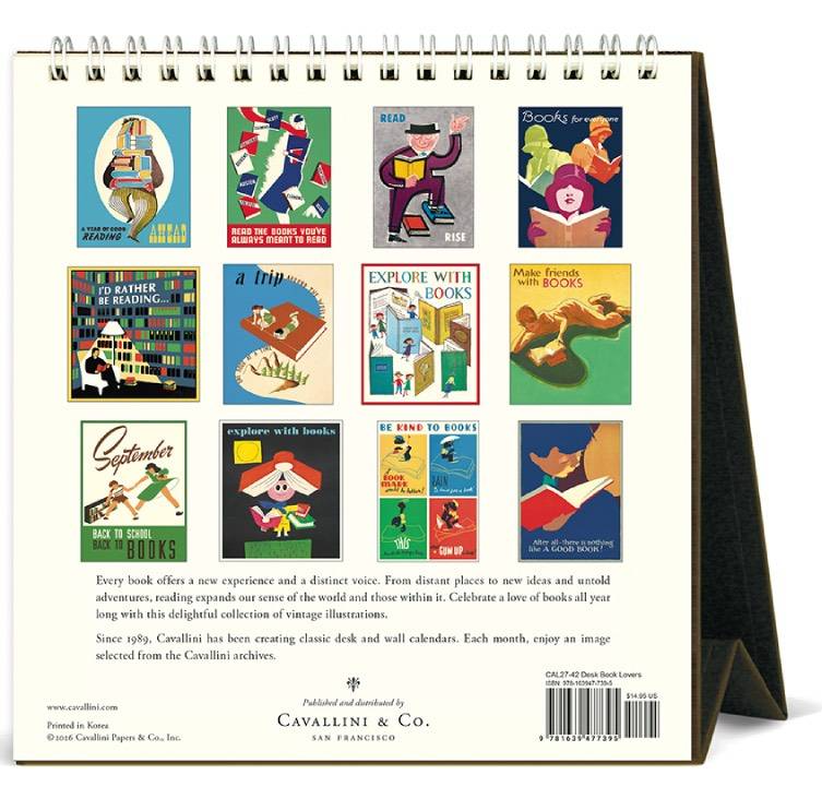 Book Lover's Desk Calendar 2027