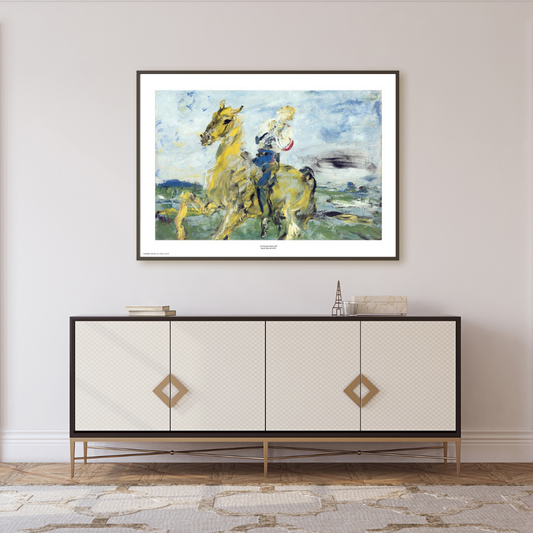 Yeats, The Singing Horseman Art Print