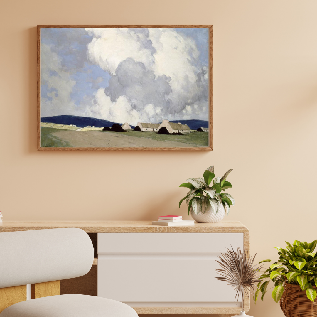 Henry, Connemara Cottages Art Print