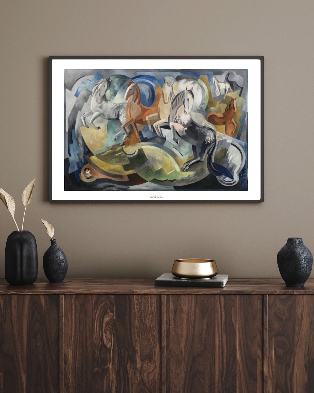 Jellett, Achill Horses Art Print