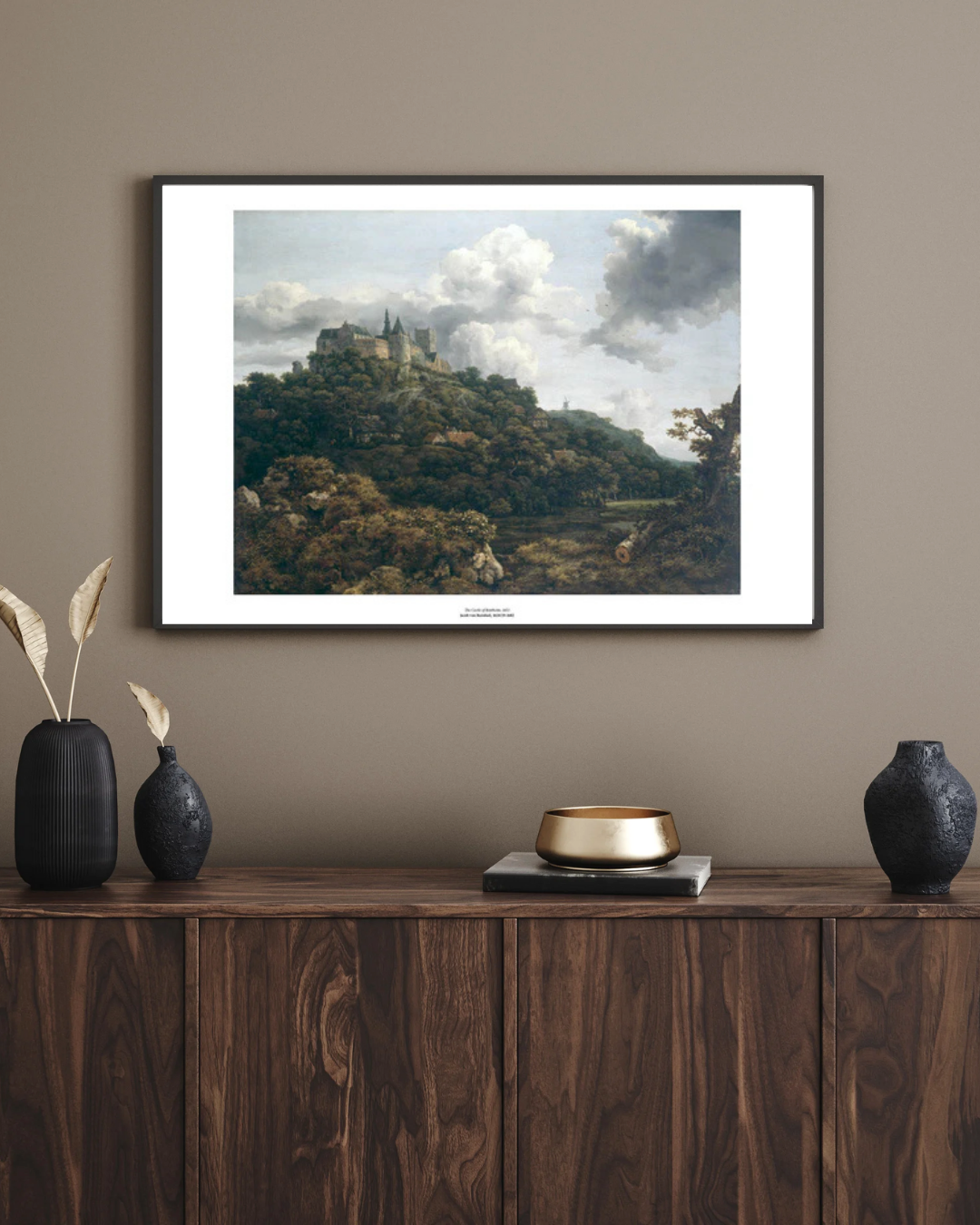 The Castle at Bentheim Art Print