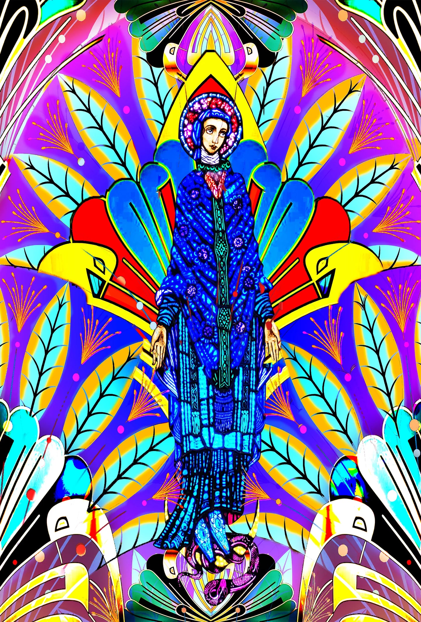Our Lady Scarf 54 x 54