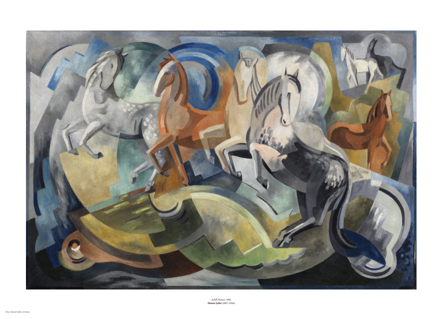 Jellett, Achill Horses Art Print