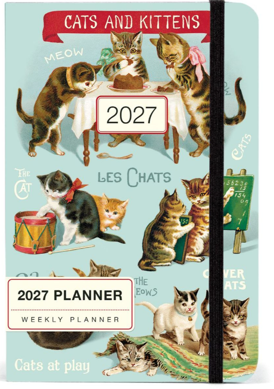Cats Weekly Planner 2027