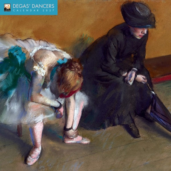 Degas' Dancers Wall Calendar 2027 - Flame Tree Publishing