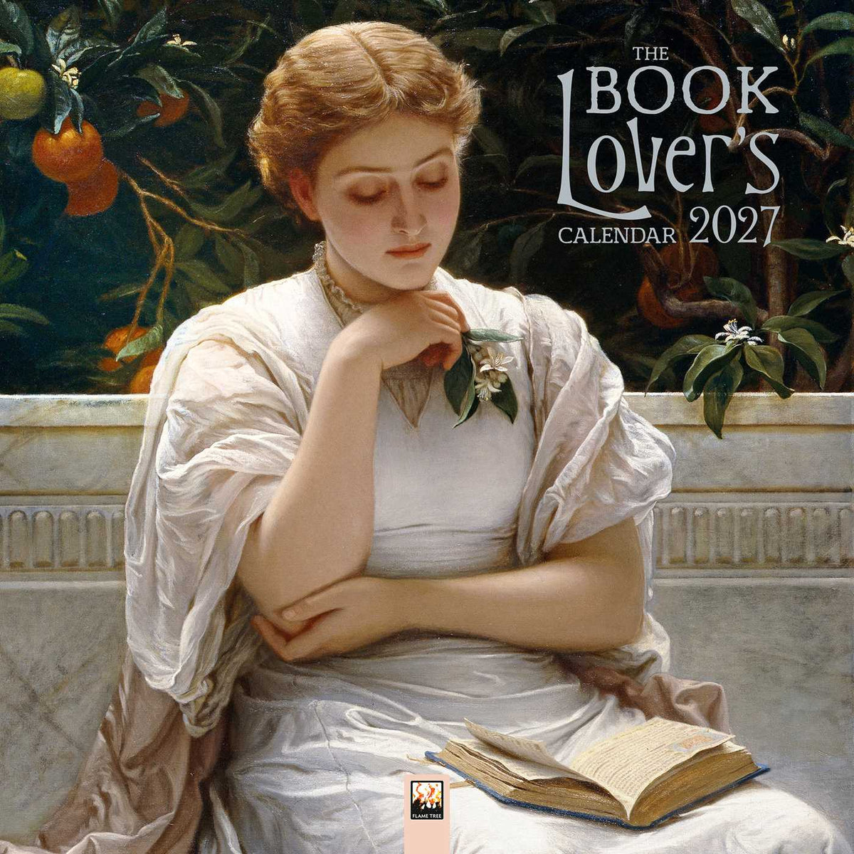 The Book Lover's Wall Calendar 2027 - Flame Tree Publishing