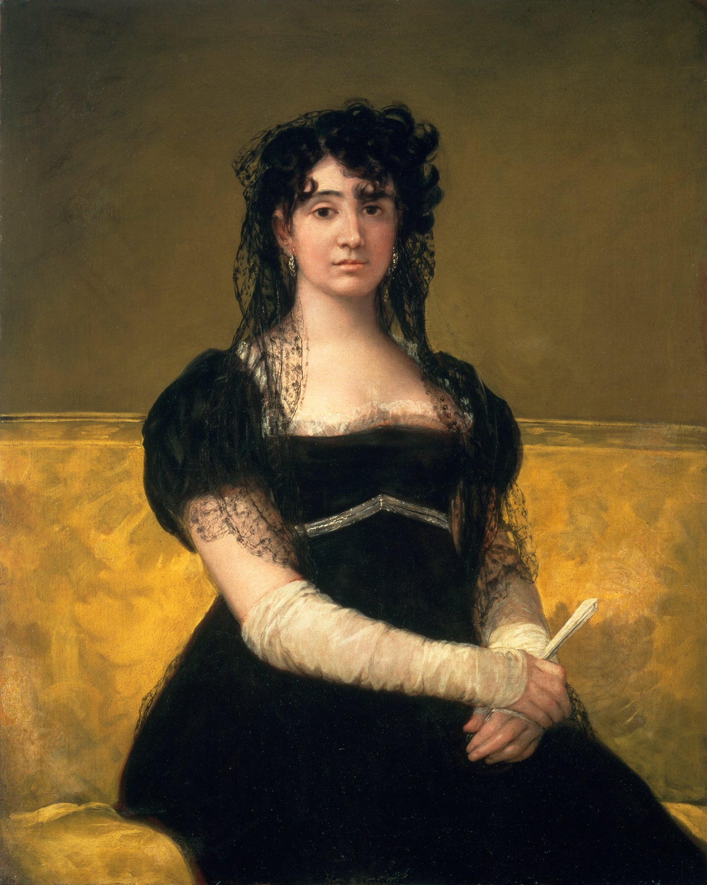 Goya, Doña Antonia Zárate Art Print
