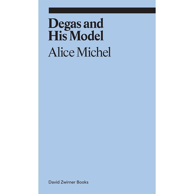 A baby blue cover with the title and author in black at the top. A black bar runs above them at the top.