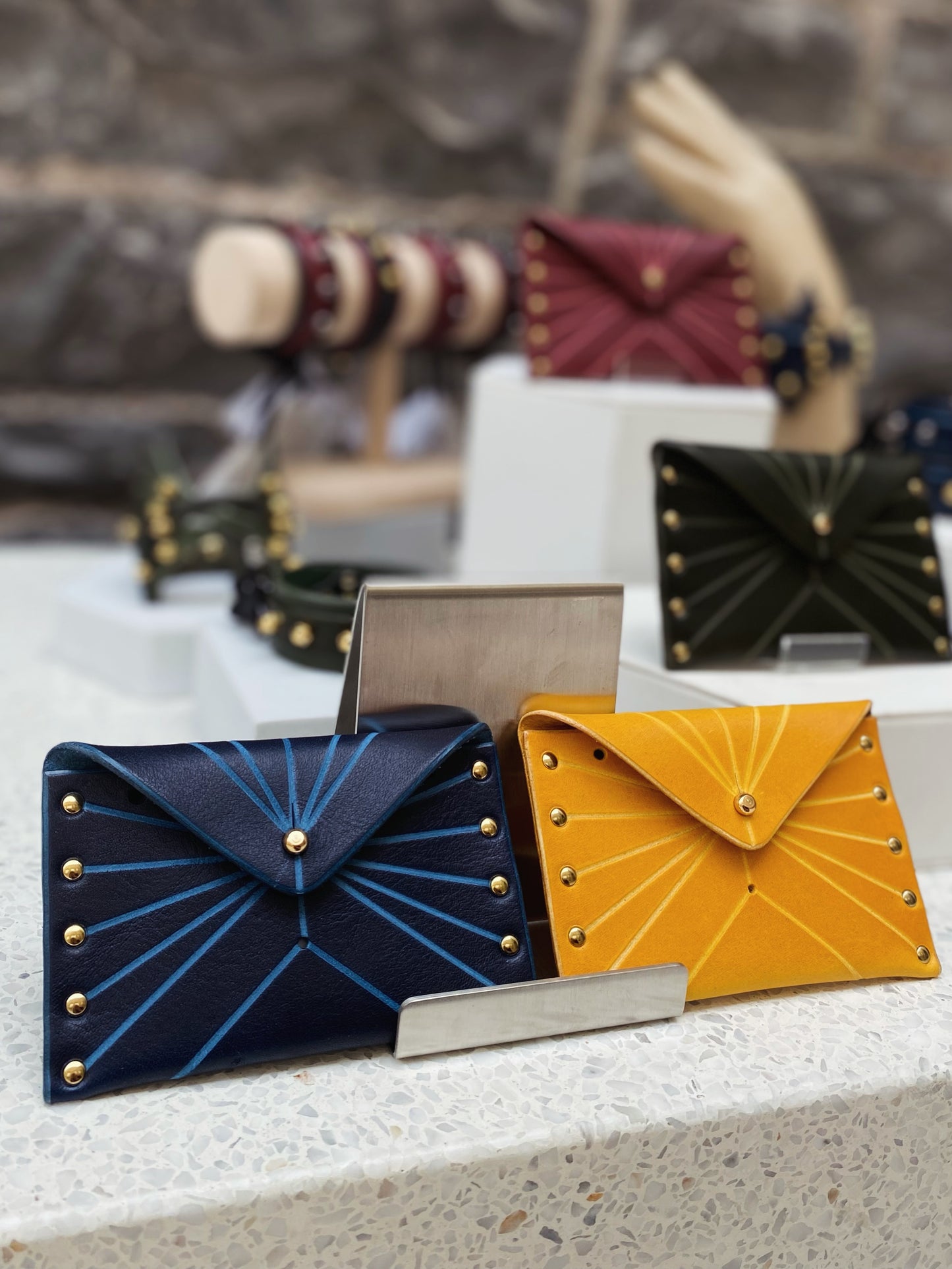 Navy WB Purse - Una Burke