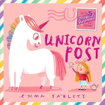 Unicorn Post: A magical interactive novelty lift-the-flap story gift book with letters to open, sparkly surprises and unicorn fun