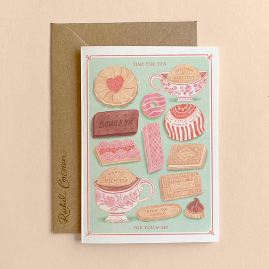 Time for Tea for You and Me Card