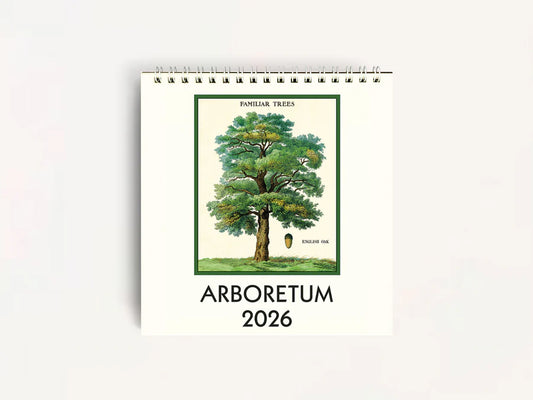 Arboretum Desk Calendar 2026