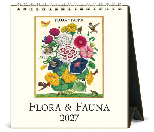 Flora & Fauna Desk Calendar 2027