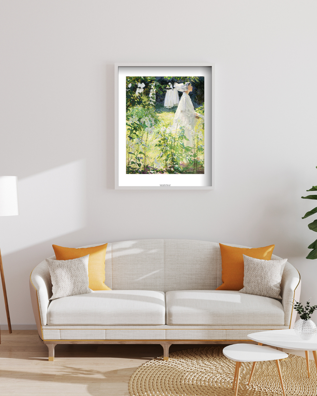 Leech, A Convent Garden, Brittany Art Print