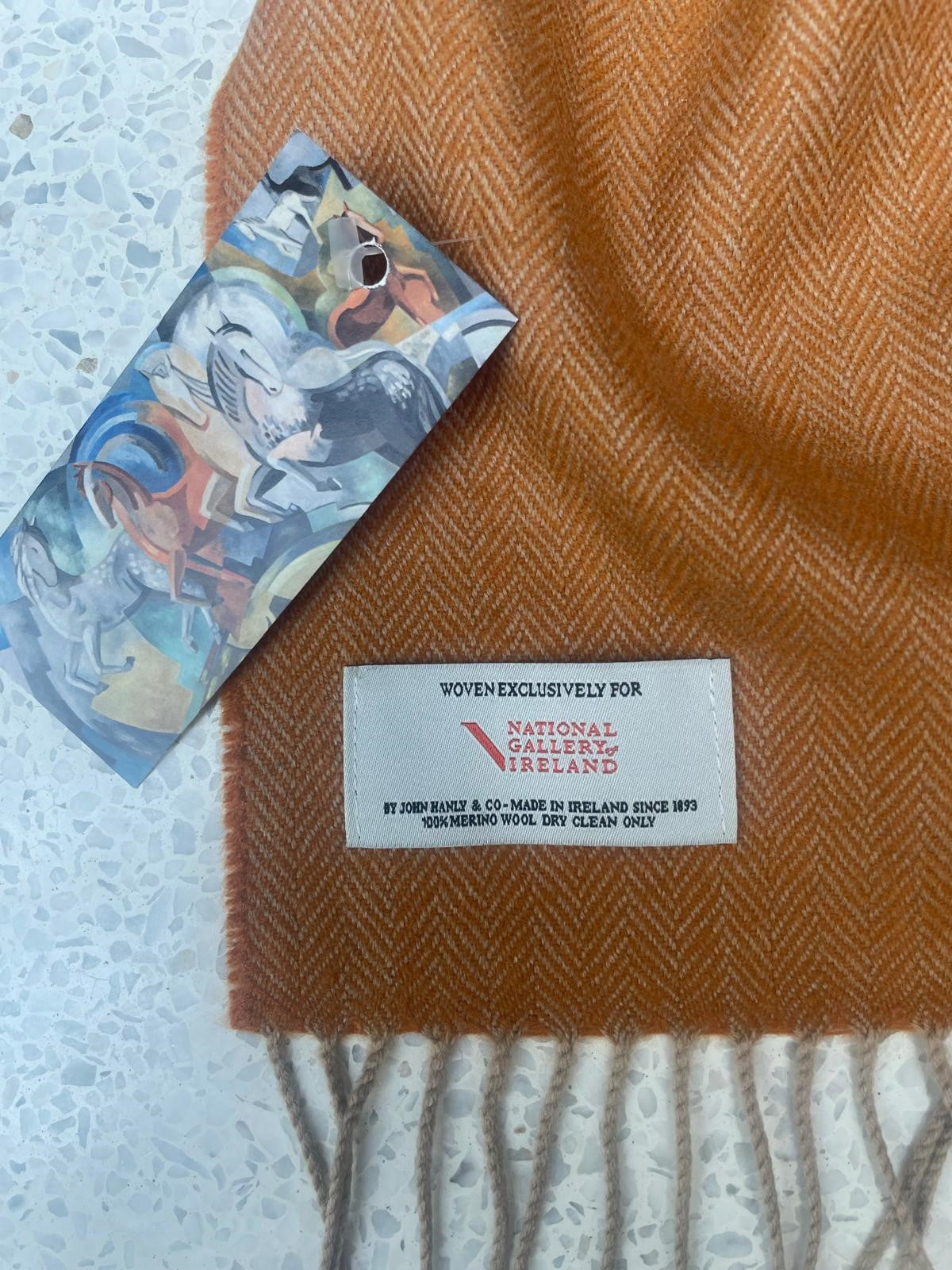 Mainie Jellet Merino Wool Scarf