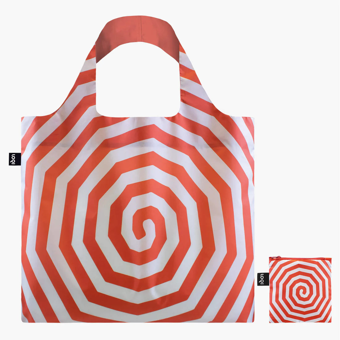 Spirals Red Tote Bag