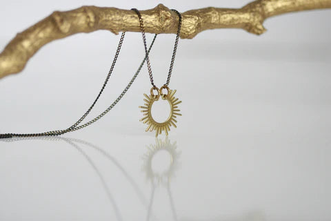 Delicate Starburst Necklace - Celestial