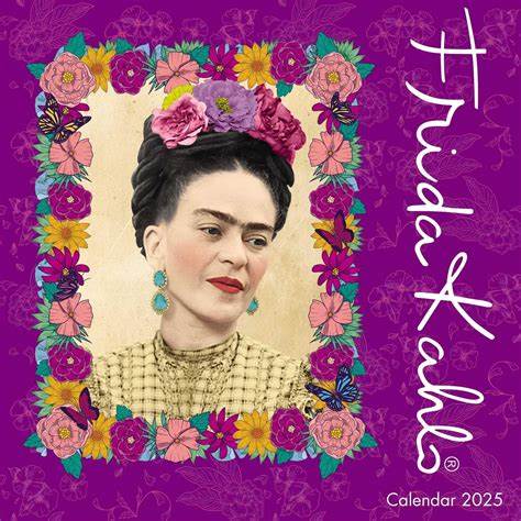 Frida Kahlo Wall Calendar 2025