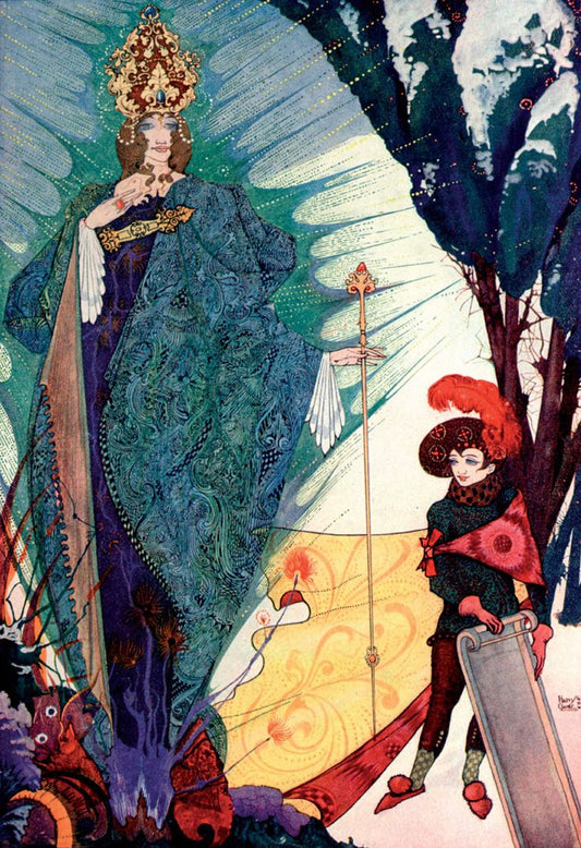 The Snow Queen Large Art Print