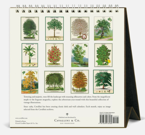 Arboretum Desk Calendar 2027