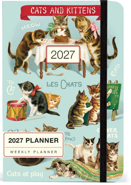 Cats Weekly Planner 2027