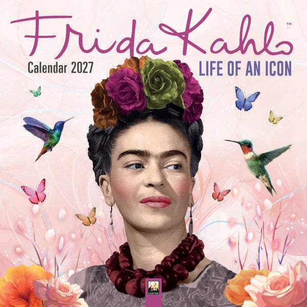 Frida Kahlo: Life of an Icon Wall Calendar 2027 - Flame Tree Publishing