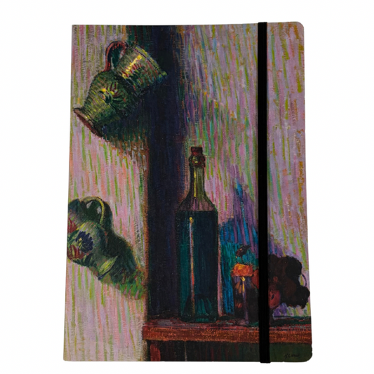 Flowers, Bottle and Two Jugs Notebook