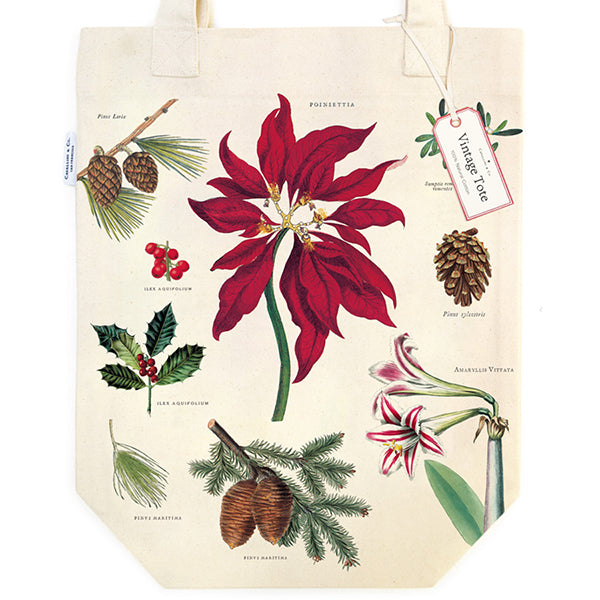 Christmas Botanica Tote Bag