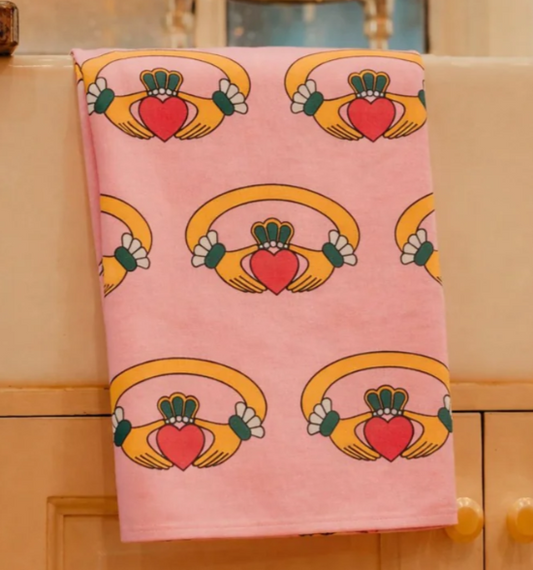 Claddagh Tea Towel | Born & Bred