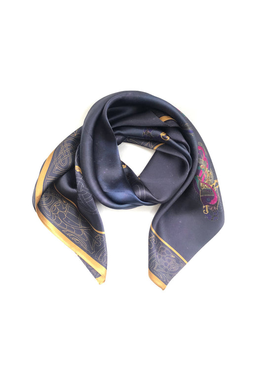 Kells Mythology Silk Scarf 54 x 54