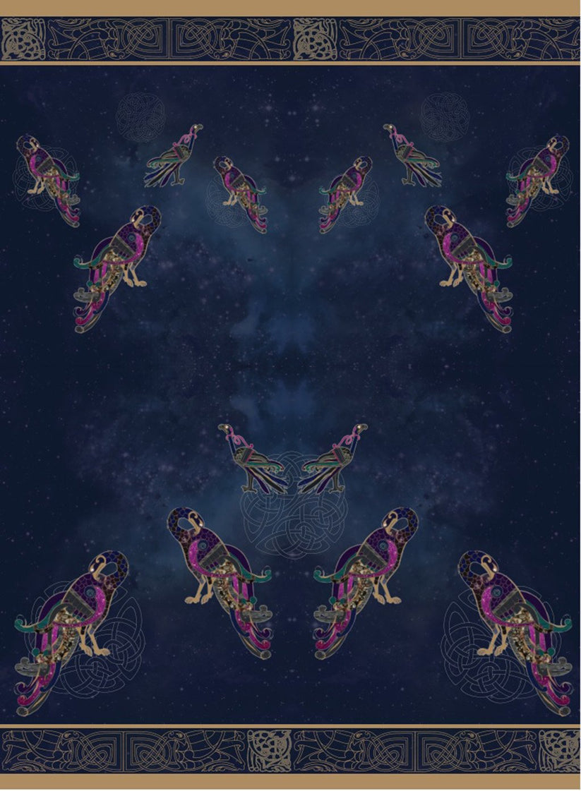 Kells Mythology Silk Scarf 54 x 54