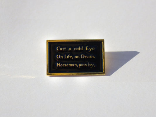 Yeats Pin