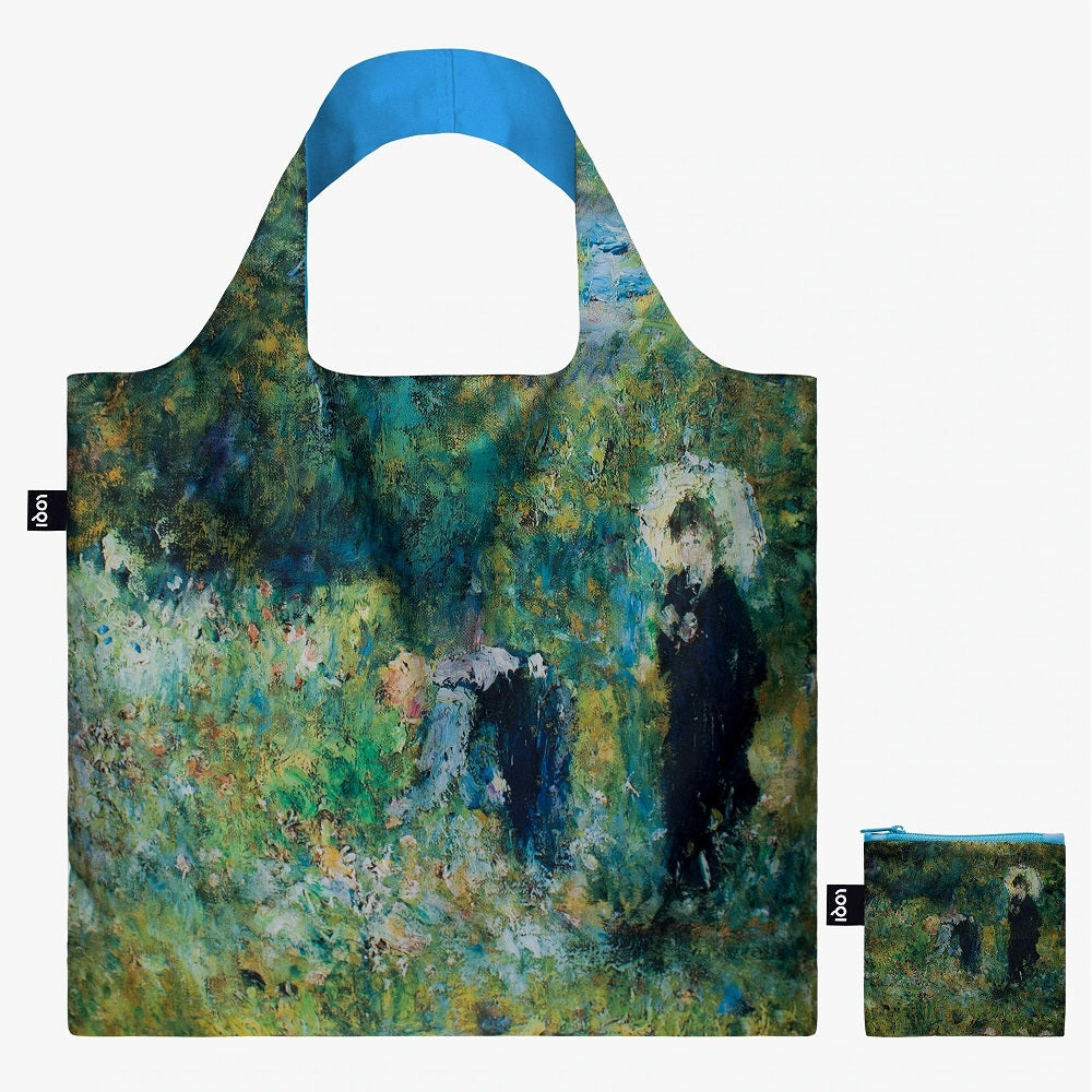 Woman with a Parasol in a Garden Tote Bag