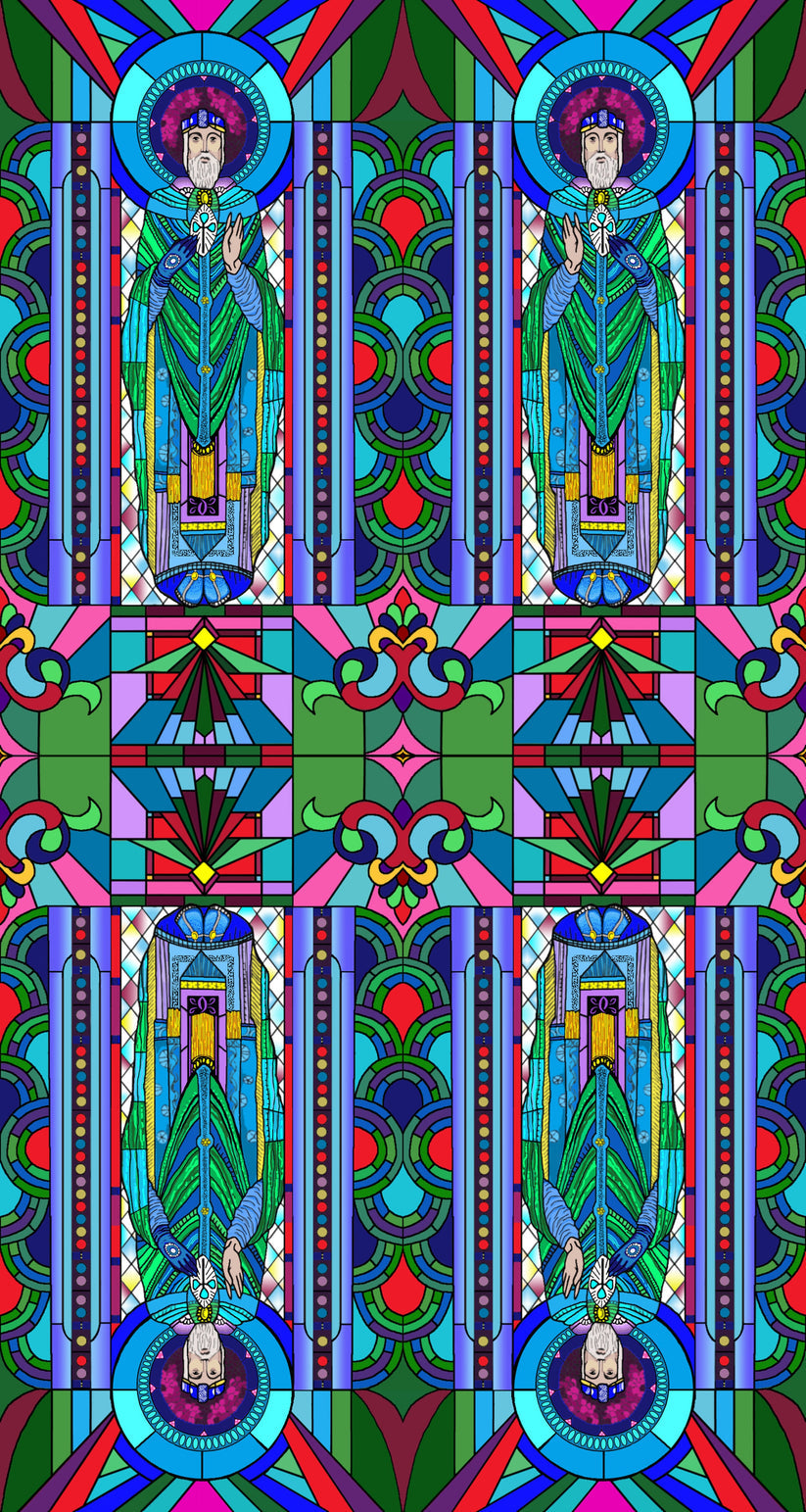 St. Patrick Scarf 54 x 145 cm